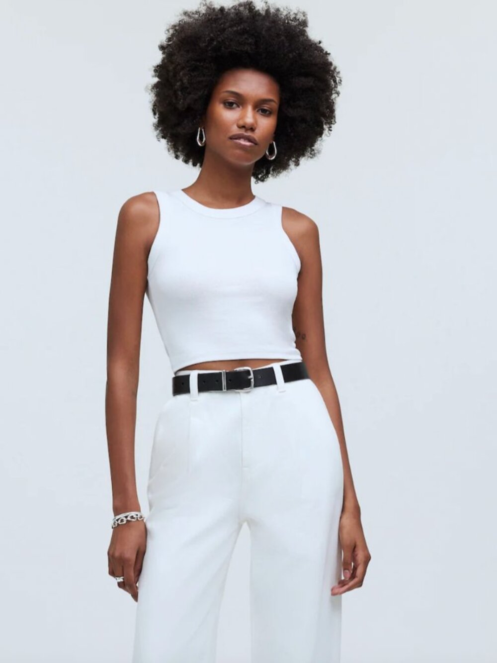 Madewell Rib Crop Tank